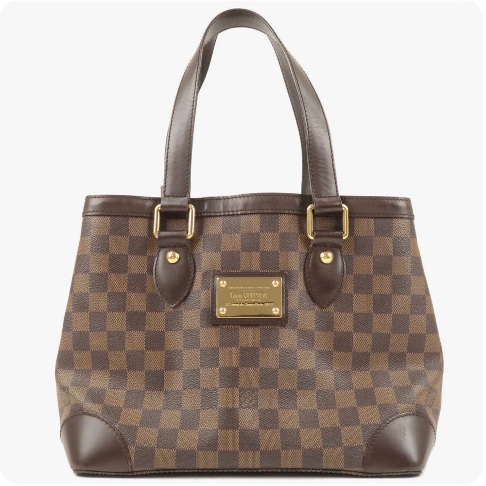Louis Vuitton Hampstead Damier Ebene Bag Gm